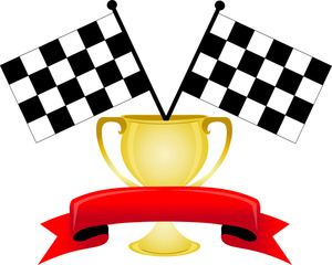banner_with_room_for_text_over_the_winners_trophy_cup_and_two_checkered_flags_0515-1104-2101-4523_SMU