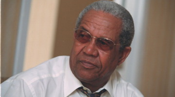 Sir Garfield Sobers, legendary West Indian cricketer in town for a press visit